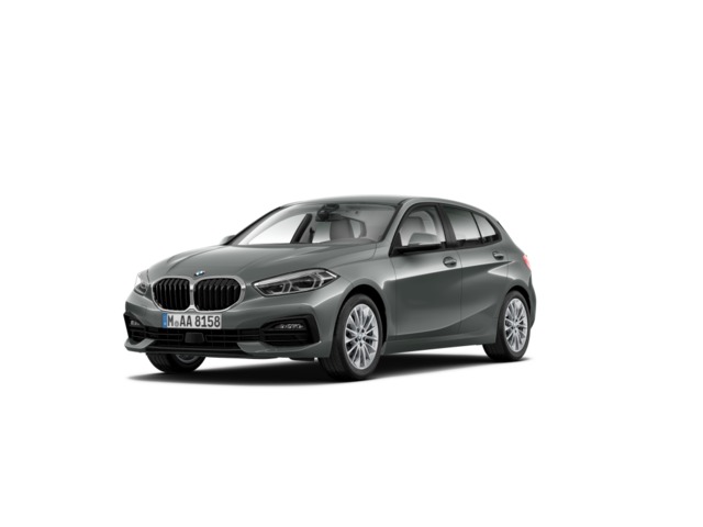 BMW Serie 1 118d color Gris. Año 2024. 110KW(150CV). Diésel. En concesionario Augusta Aragon S.A. de Zaragoza
