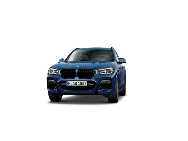 BMW X3 xDrive20d color Azul. Año 2021. 140KW(190CV). Diésel. En concesionario Hispamovil, Torrevieja de Alicante