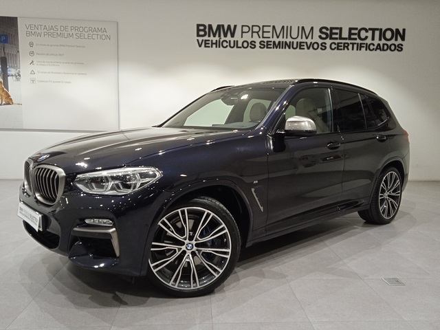 BMW X3 M40i color Negro. Año 2018. 265KW(360CV). Gasolina. En concesionario ALBAMOCION CIUDAD REAL de Ciudad Real