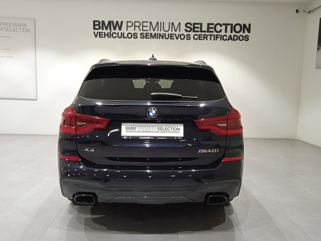 BMW X3 M40i color Negro. Año 2018. 265KW(360CV). Gasolina. En concesionario ALBAMOCION CIUDAD REAL de Ciudad Real