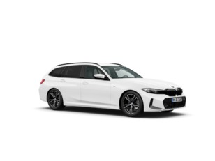 BMW Serie 3 318d Touring color Blanco. Año 2022. 110KW(150CV). Diésel. En concesionario Oliva Motor Girona de Girona