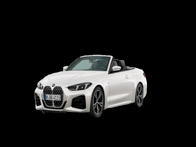 BMW Serie 4 420d Cabrio color Blanco. Año 2025. 140KW(190CV). Diésel. En concesionario Vehinter Getafe de Madrid