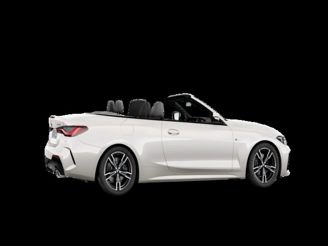 BMW Serie 4 420d Cabrio color Blanco. Año 2025. 140KW(190CV). Diésel. En concesionario Vehinter Getafe de Madrid