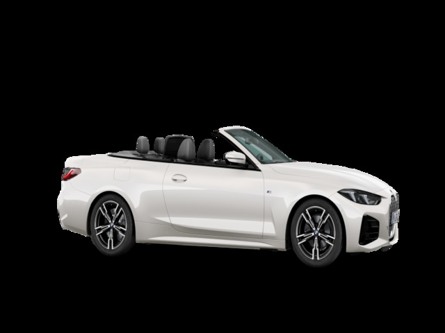 BMW Serie 4 420d Cabrio color Blanco. Año 2025. 140KW(190CV). Diésel. En concesionario Vehinter Getafe de Madrid