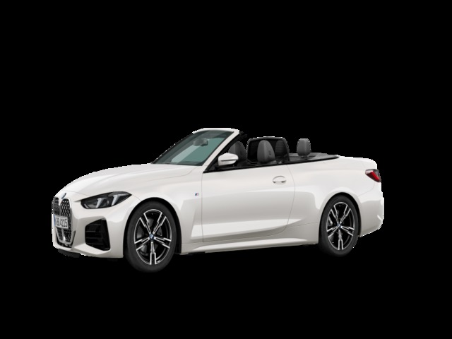 BMW Serie 4 420d Cabrio color Blanco. Año 2025. 140KW(190CV). Diésel. En concesionario Vehinter Getafe de Madrid