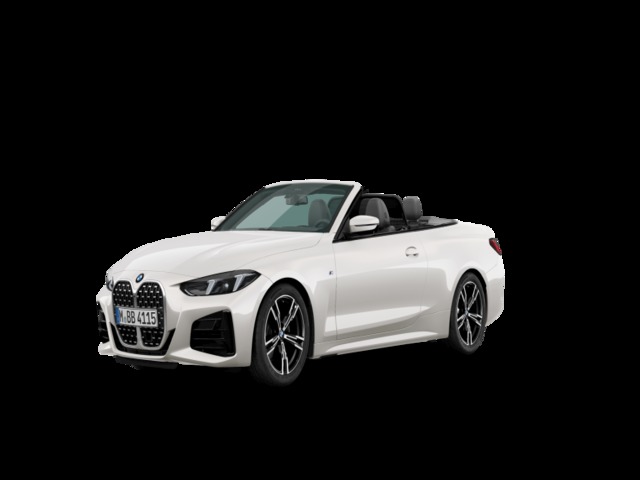 BMW Serie 4 420d Cabrio color Blanco. Año 2025. 140KW(190CV). Diésel. En concesionario Vehinter Getafe de Madrid