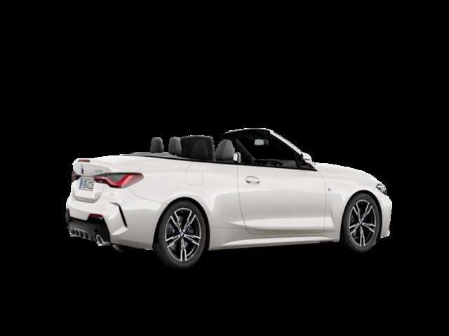 BMW Serie 4 420d Cabrio color Blanco. Año 2025. 140KW(190CV). Diésel. En concesionario Vehinter Getafe de Madrid