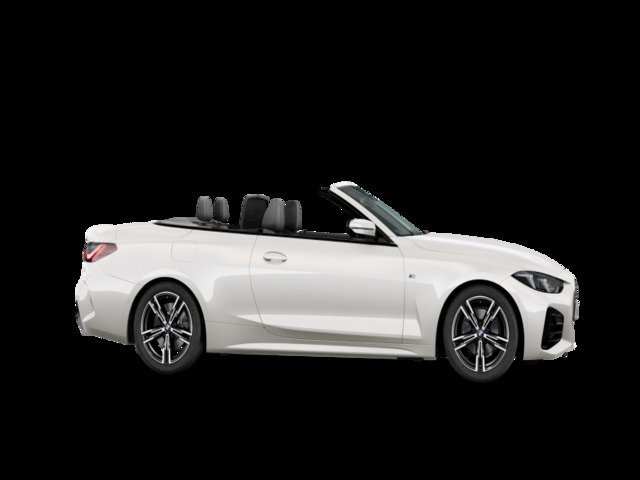 BMW Serie 4 420d Cabrio color Blanco. Año 2025. 140KW(190CV). Diésel. En concesionario Vehinter Getafe de Madrid