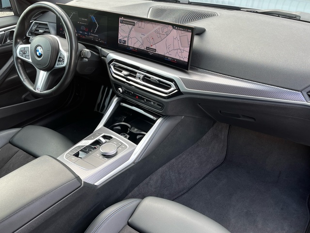 BMW Serie 4 420d Coupe color Gris. Año 2024. 140KW(190CV). Diésel. En concesionario Celtamotor Vigo de Pontevedra