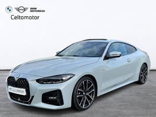Fotos de BMW Serie 4 420d Coupe color Gris. Año 2024. 140KW(190CV). Diésel. En concesionario Celtamotor Vigo de Pontevedra