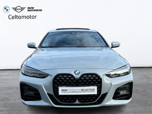Fotos de BMW Serie 4 420d Coupe color Gris. Año 2024. 140KW(190CV). Diésel. En concesionario Celtamotor Vigo de Pontevedra