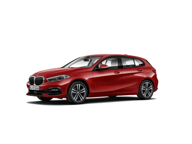BMW Serie 1 116d color Rojo. Año 2022. 85KW(116CV). Diésel. En concesionario San Rafael Motor, S.L. de Córdoba