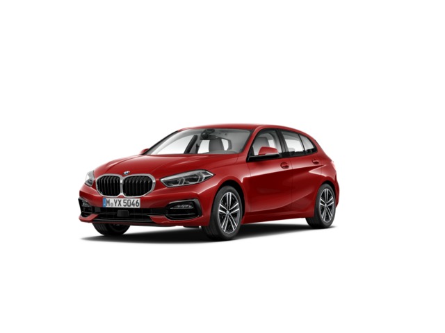 BMW Serie 1 116d color Rojo. Año 2022. 85KW(116CV). Diésel. En concesionario San Rafael Motor, S.L. de Córdoba