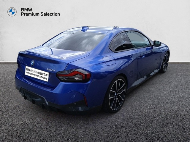 BMW Serie 2 220i Coupe color Azul. Año 2022. 135KW(184CV). Gasolina. En concesionario Adler Motor S.L. TOLEDO de Toledo