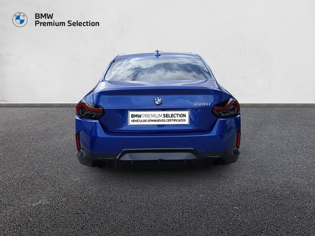 BMW Serie 2 220i Coupe color Azul. Año 2022. 135KW(184CV). Gasolina. En concesionario Adler Motor S.L. TOLEDO de Toledo