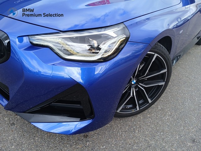BMW Serie 2 220i Coupe color Azul. Año 2022. 135KW(184CV). Gasolina. En concesionario Adler Motor S.L. TOLEDO de Toledo