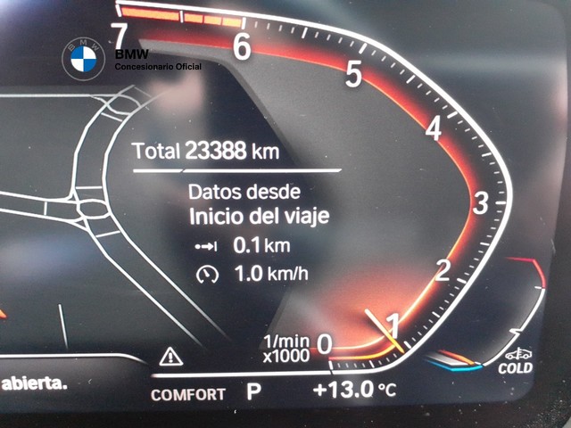 BMW Serie 2 218i Gran Coupe color Negro. Año 2024. 103KW(140CV). Gasolina. En concesionario BMW Arlanza Motor Palencia de Palencia