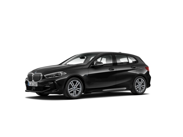 BMW Serie 1 118d color Negro. Año 2022. 110KW(150CV). Diésel. En concesionario Movilnorte El Plantio de Madrid