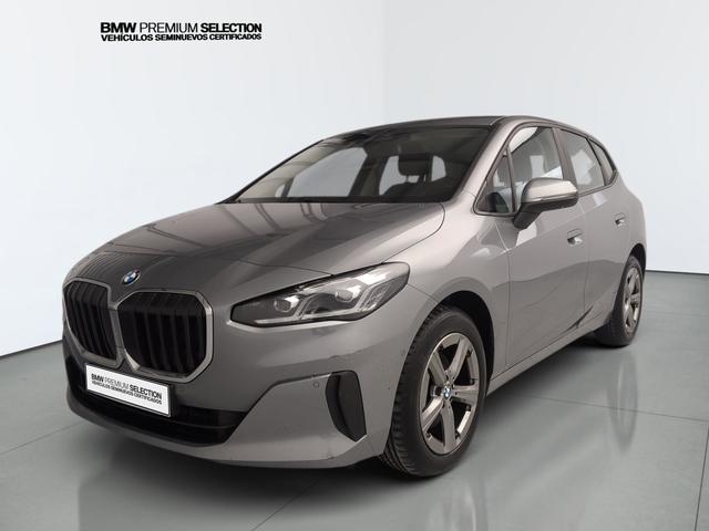 BMW Serie 2 218d Active Tourer color Gris. Año 2022. 110KW(150CV). Diésel. En concesionario Automotor Premium Fuengirola - Málaga de Málaga
