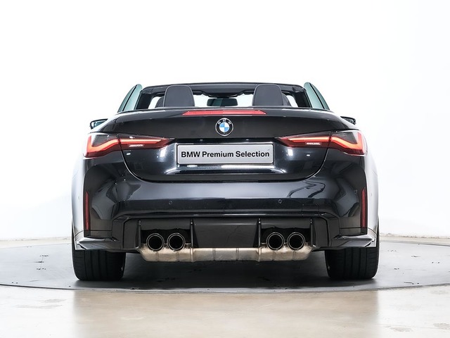 BMW M M4 Cabrio color Negro. Año 2024. 375KW(510CV). Gasolina. En concesionario Oliva Motor Girona de Girona