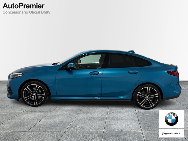 BMW Serie 2 218i Gran Coupe color Azul. Año 2023. 103KW(140CV). Gasolina. En concesionario Auto Premier, S.A. - MADRID de Madrid