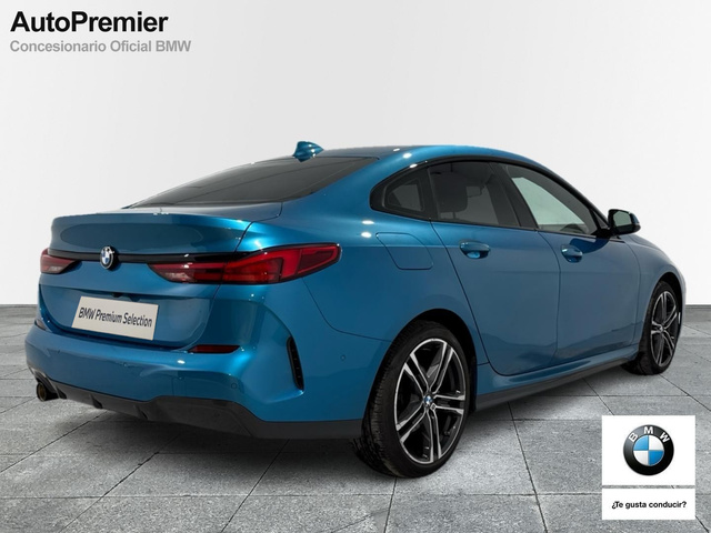 BMW Serie 2 218i Gran Coupe color Azul. Año 2023. 103KW(140CV). Gasolina. En concesionario Auto Premier, S.A. - MADRID de Madrid