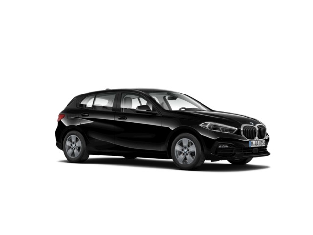 BMW Serie 1 116d color Negro. Año 2022. 85KW(116CV). Diésel. En concesionario Hispamovil Elche de Alicante