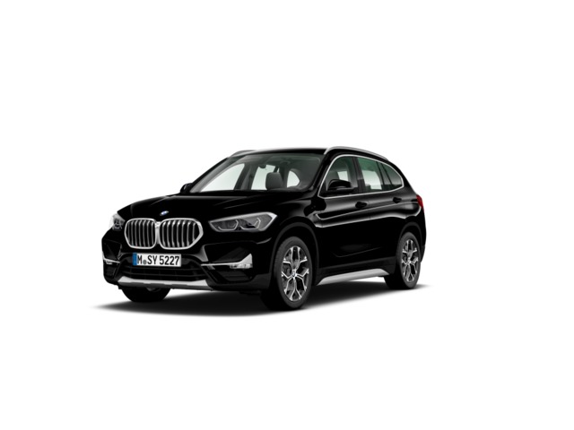 BMW X1 sDrive18d color Negro. Año 2022. 110KW(150CV). Diésel. En concesionario Hispamovil Elche de Alicante