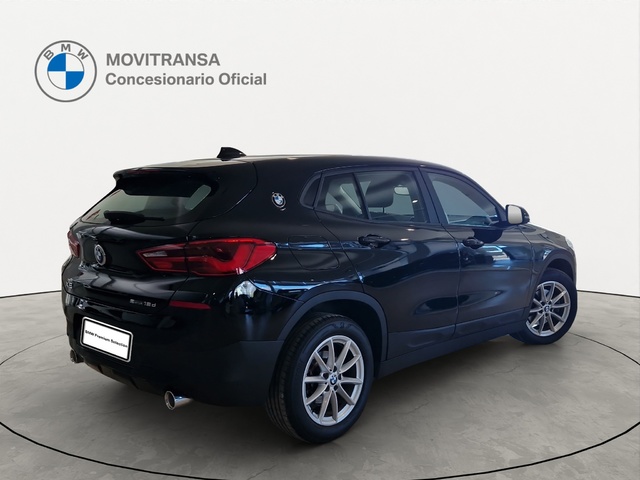 BMW X2 sDrive18d color Negro. Año 2018. 110KW(150CV). Diésel. En concesionario Movitransa Cars Huelva de Huelva