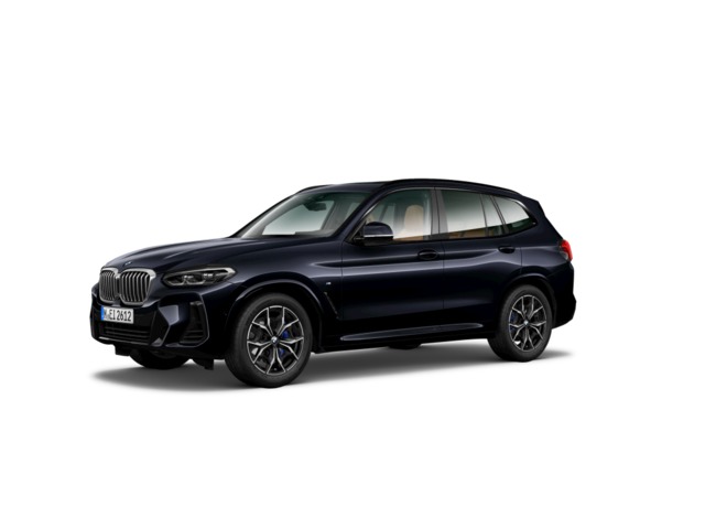 BMW X3 xDrive20d color Negro. Año 2022. 140KW(190CV). Diésel. En concesionario Momentum S.A. de Madrid
