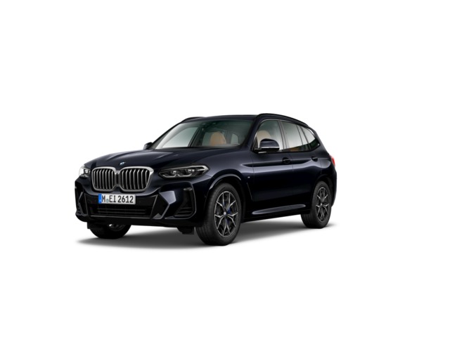BMW X3 xDrive20d color Negro. Año 2022. 140KW(190CV). Diésel. En concesionario Momentum S.A. de Madrid