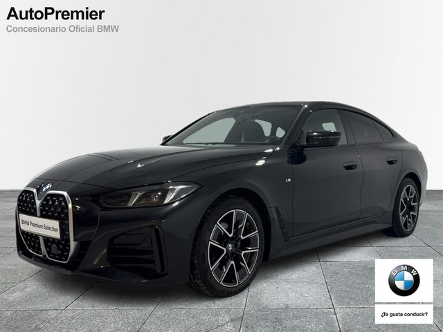 BMW Serie 4 420d Gran Coupe color Negro. Año 2025. 140KW(190CV). Diésel. En concesionario Auto Premier, S.A. - MADRID de Madrid