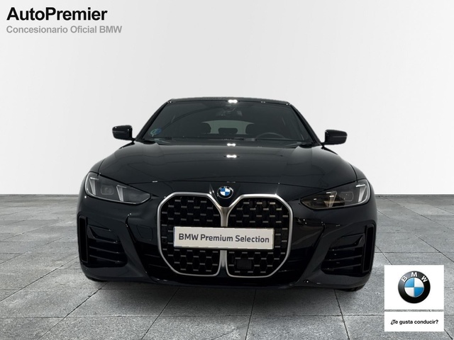 BMW Serie 4 420d Gran Coupe color Negro. Año 2025. 140KW(190CV). Diésel. En concesionario Auto Premier, S.A. - MADRID de Madrid