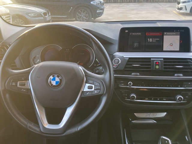 BMW X3 xDrive20d color Blanco. Año 2019. 140KW(190CV). Diésel. En concesionario BYmyCAR Madrid - Algete de Madrid