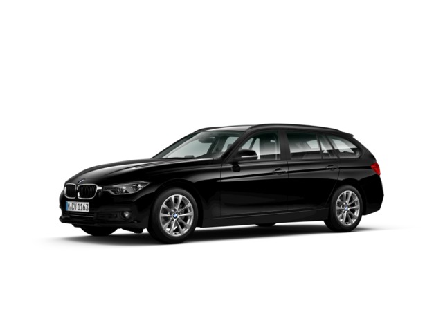 BMW Serie 3 318d Touring color Negro. Año 2018. 110KW(150CV). Diésel. En concesionario Móvil Begar Alicante de Alicante
