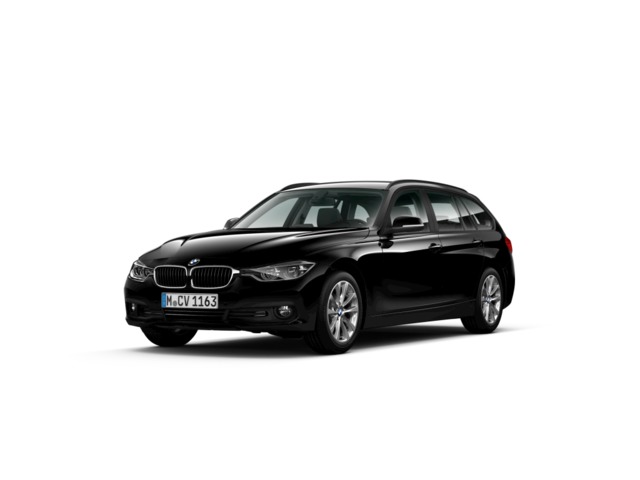 BMW Serie 3 318d Touring color Negro. Año 2018. 110KW(150CV). Diésel. En concesionario Móvil Begar Alicante de Alicante