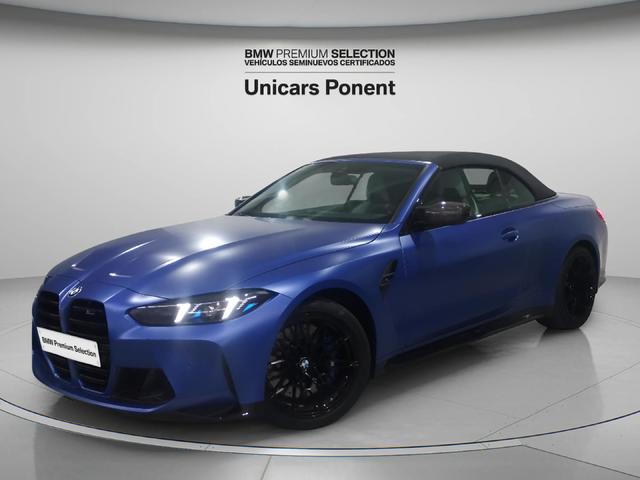 BMW M M4 Cabrio color Azul. Año 2025. 390KW(530CV). Gasolina. En concesionario Unicars Ponent de Lleida