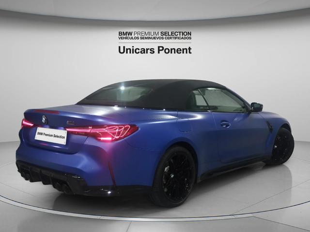 BMW M M4 Cabrio color Azul. Año 2025. 390KW(530CV). Gasolina. En concesionario Unicars Ponent de Lleida