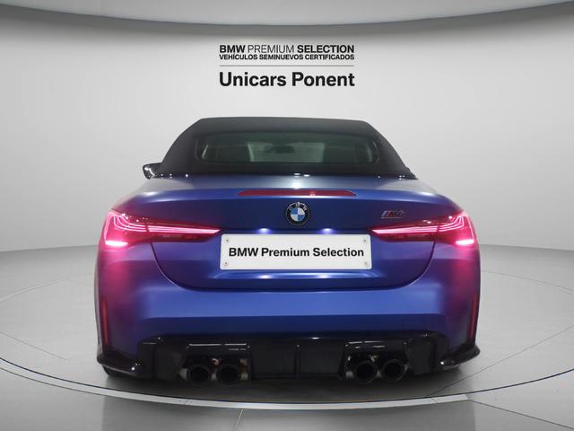 BMW M M4 Cabrio color Azul. Año 2025. 390KW(530CV). Gasolina. En concesionario Unicars Ponent de Lleida