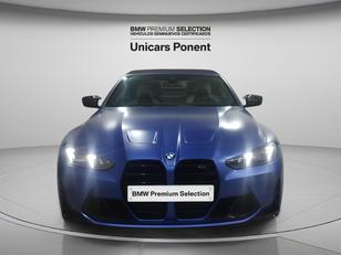 Fotos de BMW M M4 Cabrio color Azul. Año 2025. 390KW(530CV). Gasolina. En concesionario Unicars Ponent de Lleida