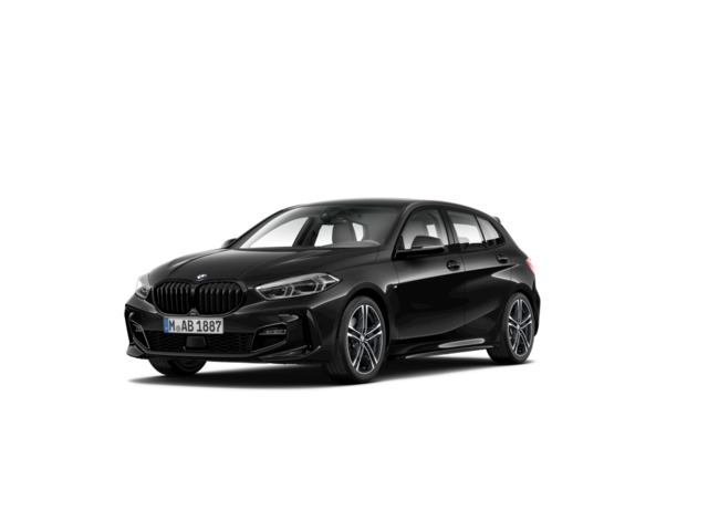 BMW Serie 1 118i color Negro. Año 2024. 103KW(140CV). Gasolina. En concesionario BMW Marcos Automoción de Valencia