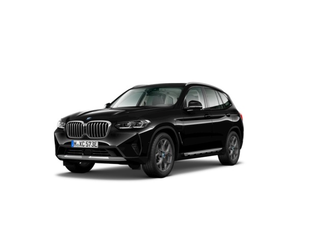 BMW X3 xDrive30e color Negro. Año 2024. 215KW(292CV). Híbrido Electro/Gasolina. En concesionario Movilnorte El Plantio de Madrid