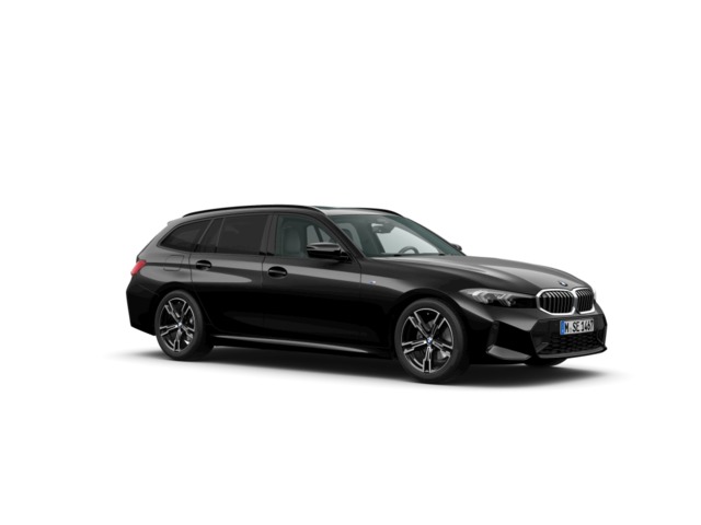 BMW Serie 3 318d Touring color Negro. Año 2025. 110KW(150CV). Diésel. En concesionario San Pablo Motor | Su Eminencia de Sevilla
