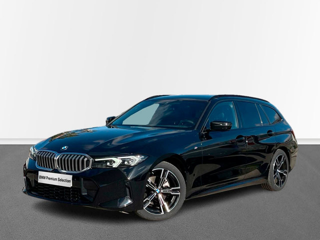 BMW Serie 3 320d Touring color Negro. Año 2025. 140KW(190CV). Diésel. En concesionario CARTAGENA PREMIUM S.L. de Murcia
