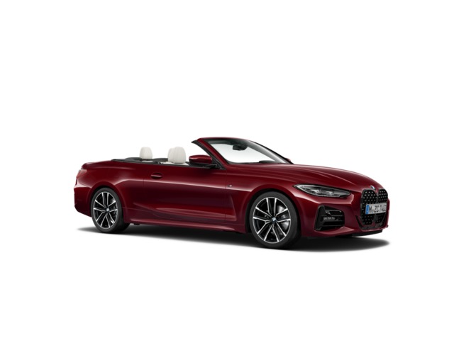 BMW Serie 4 420d Cabrio color Rojo. Año 2022. 140KW(190CV). Diésel. En concesionario Ilbira Motor | Granada de Granada