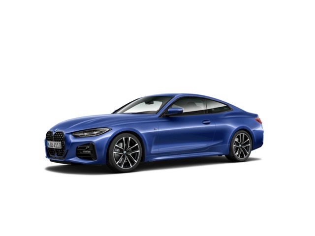 BMW Serie 4 430d Coupe color Azul. Año 2022. 210KW(286CV). Diésel. En concesionario Caetano Cuzco, Alcalá de Madrid