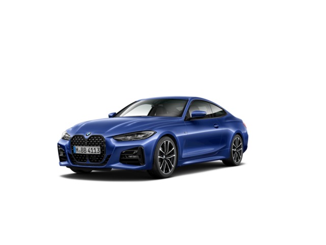 BMW Serie 4 430d Coupe color Azul. Año 2022. 210KW(286CV). Diésel. En concesionario Caetano Cuzco, Alcalá de Madrid