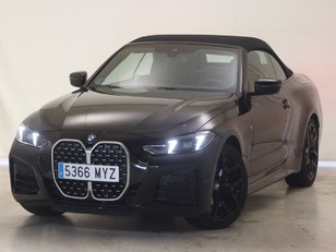 BMW Serie 4 420d Cabrio color Negro. Año 2025. 140KW(190CV). Diésel. 