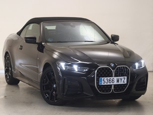 BMW Serie 4 420d Cabrio color Negro. Año 2025. 140KW(190CV). Diésel. 
