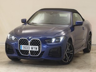 BMW Serie 4 430i Cabrio color Azul. Año 2025. 180KW(245CV). Gasolina. 